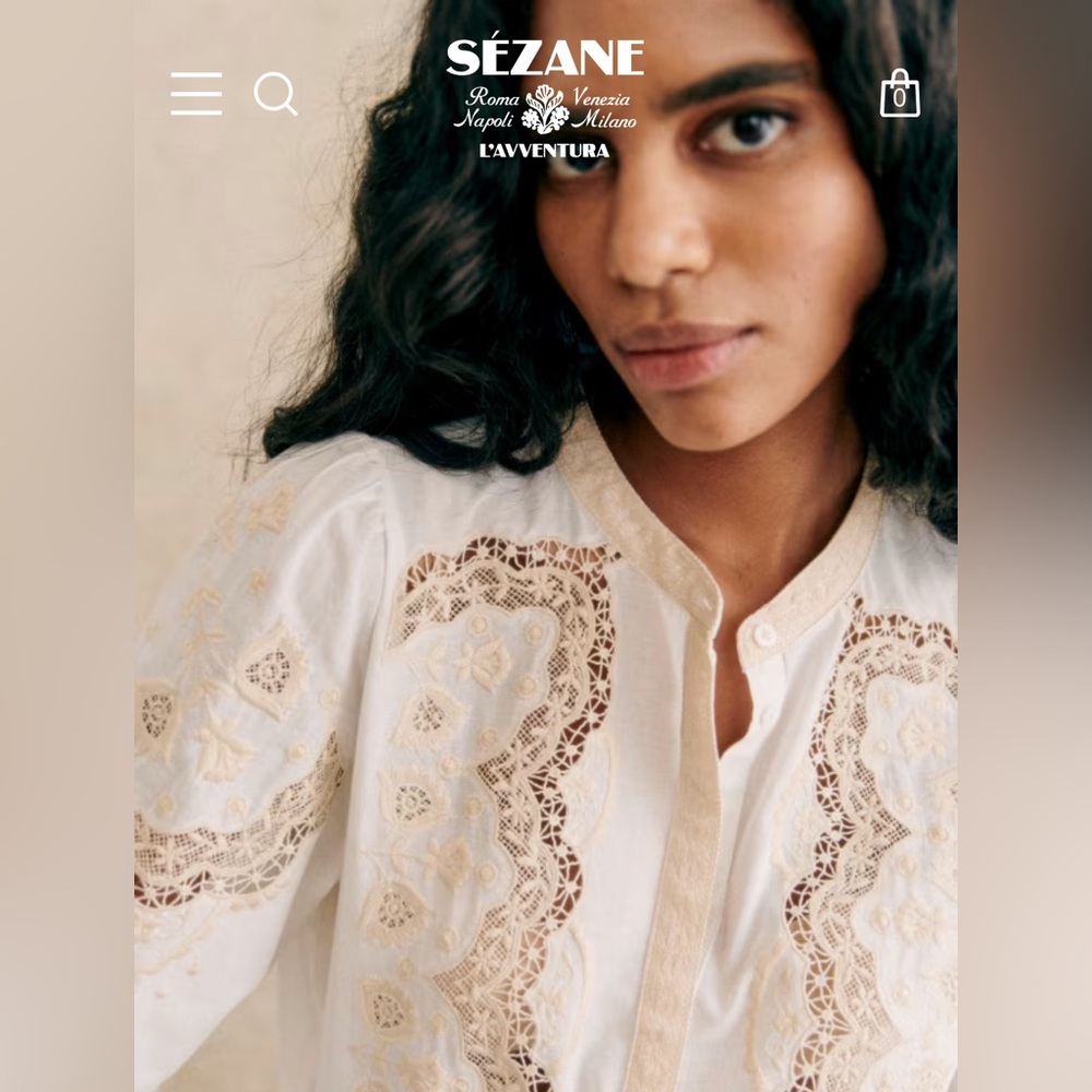 Sezane HONEY SHIRT